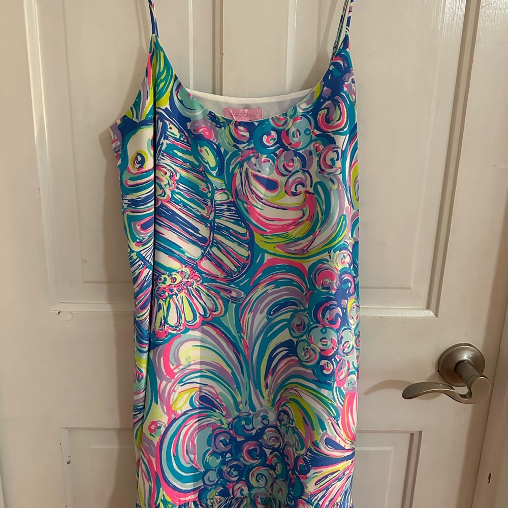 Lilly Pulitzer Colorful Swirl Mini Dress